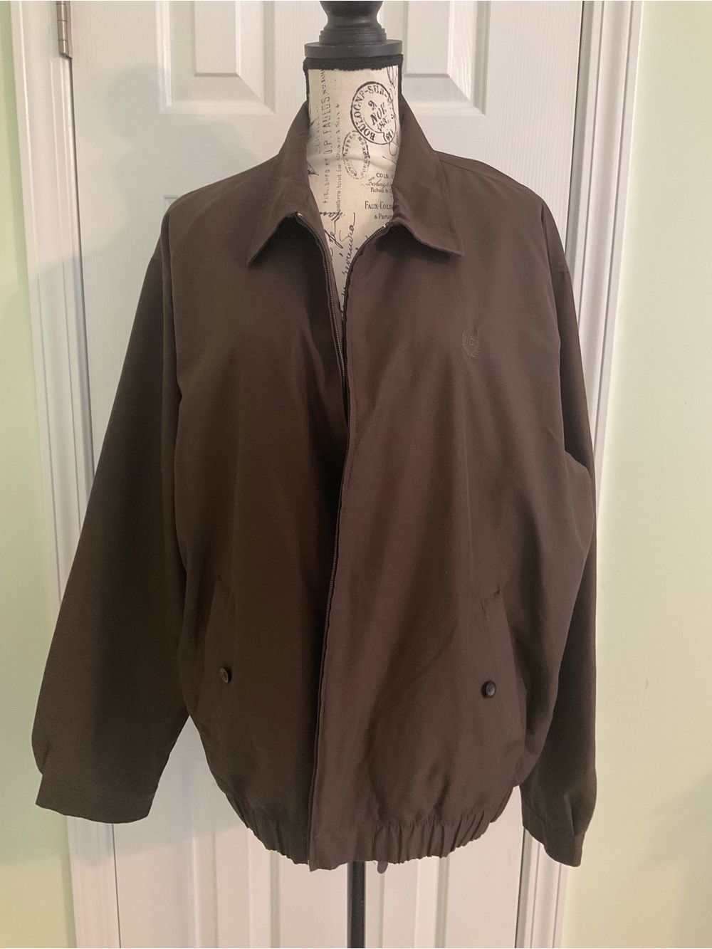 Chaps Brown Men's Bomber Jacket